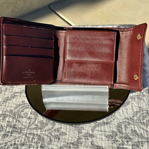 Louis Vuitton Mini Lin Pink Denim Wallet - Picture 6 of 17